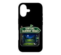 Virtual Fairway Night Golf Intérieur Simulateur Coque pour iPhone 17