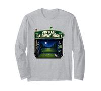 Virtual Fairway Night Golf Intérieur Simulateur Manche Longue