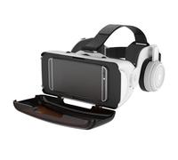 Virtual Reality Headset - Adjustable Goggles, HD 3D Lenses, Anti-Blue Light Mobile Phone Compatible, Cell Phone Size 4.7-6.4 inch, Sponge Buffer, Wide Angle 85 Degrees | Immersive Movie Vide