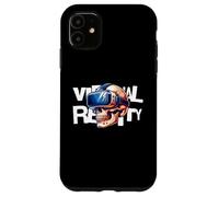 Virtual Reality Skull VR Gamer Futuristic Art Coque pour iPhone 11