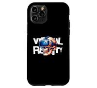 Virtual Reality Skull VR Gamer Futuristic Art Coque pour iPhone 11 Pro