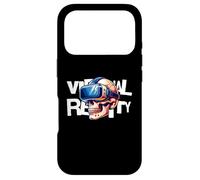 Virtual Reality Skull VR Gamer Futuristic Art Coque pour iPhone 17 Pro