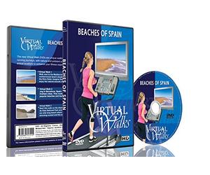 Virtual Walks - Beaches of Spain for indoor walking, treadmill and cycling workouts
