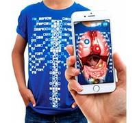 Virtuali-tee, le t-shirt qui donne vie à l'apprentissage G