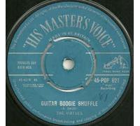 VIRTUES - guitar boogie shuffle / guitar in orbit 45 rpm single