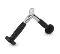 VirtuFit Barre de triceps, barre en V, accessoire de câble LAT, barre de sertissage pour triceps, barre en forme de V avec poignée moletée diamantée, accessoires de musculation