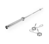 VirtuFit Barre d'haltères courte Olympic - 50 mm - 180 cm