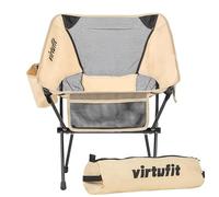 Chaise pliante VirtuFit Stoel Compact Beige 56x43x68 cm