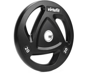 VirtuFit Disque Olympique en Caoutchouc de 1,25 kg à 25 kg (2.5, Kilogrammes)