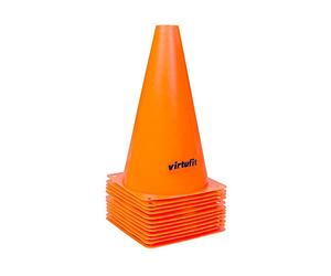 VirtuFit Ensemble de pions - 23 cm - 12 pièces - Orange