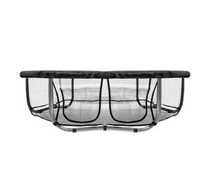 VirtuFit Jupe de trampoline avec compartiment de rangement - Filet de sécurité - 251 cm