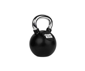 VirtuFit Kettlebell - Caoutchouc - Chromé - 16 kg