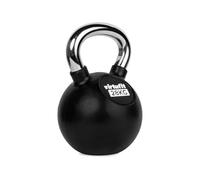 VirtuFit Kettlebell - Caoutchouc - Chromé - 28 kg