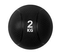 VirtuFit Medicball Pro Ballon médical en caoutchouc Noir 2 kg