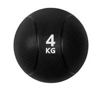 VirtuFit Medicball Pro Ballon médical en caoutchouc Noir 4 kg