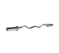 VirtuFit Olympic EZ Curl Bar Barre d'appui Curl 120 cm