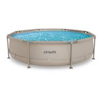 VirtuFit Piscine (Beige, Ø305 x 76 cm, Ronde)