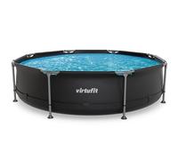 VirtuFit Piscine (Noir, Ø305 x 76 cm, Ronde)