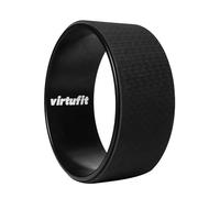 VirtuFit Roue de yoga de qualité supérieure - 33 cm - Onyx noir