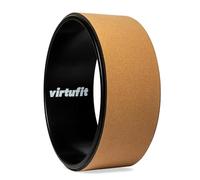 VirtuFit Roue de yoga de qualité supérieure en liège - Écologique - 33 cm