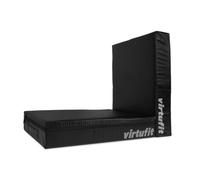 VirtuFit Set Drop-Pad - Tapis de Jeter, Plaque de déjection, Repose-haltères, Support à disques