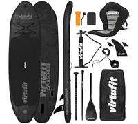 VirtuFit Supboard Cruiser 305 - Planche de SUP gonflable - 305 x 76 x 15 cm - Avec siège de kayak, pompe, pagaie et accessoires - Stable et résistante jusqu'à 180 kg