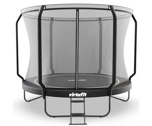 VirtuFit Trampoline de jardin de qualité supérieure pour enfants et adultes avec filet de sécurité - Extérieur - 305 cm - Trampoline