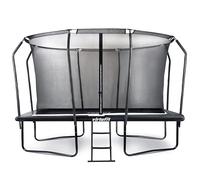 VirtuFit Trampoline rectangulaire Premium avec filet de sécurité - Noir - 244 x 366 cm