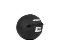 VirtuFit Wall Ball - Ballon médical de qualité supérieure - 4 kg - Surface antidérapante - Pour entraînement fonctionnel, crossfit et entraînement de tout le corps