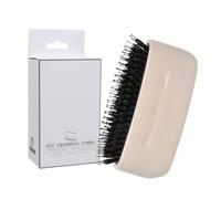 Virtuomarket Brosse anti-bite contre la bite pour chiens et chats | Accessoire de préparation pour chiots et cheveux longs - Utilisation quotidienne