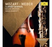 VIRTUOSO: Mozart & Weber Clarinet Quintets by Brunner/Hagen Quartett [Audio CD]