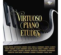 VIRTUOSO PIANO ETUDES - BRAHMS,CHOPIN,RACHMANINOV/+ 22 CD NEUF