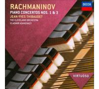 VIRTUOSO: Rachmaninov: Piano Concertos nos. 1 & 3 by Jean-Yves Thibaudet NEUF