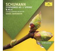 VIRTUOSO: Schumann: Symphonies Nos. 1 'Spring' & 4 by Daniel Barenboim NEUF