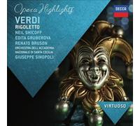 VIRTUOSO: Verdi: Rigoletto - Highlights by Neil Shicoff [Audio CD] NEUF