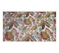 VIRUNGA terracotta tissu enduit 155 77% coton 23% acrylique longueur exprimée en cm