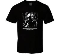 VIRVXUYIN Blade Runner Tears in Rain Logo Shirt Black White Tshirt Men's