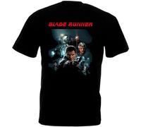 VIRVXUYIN Blade Runner v31 T Shirt Black Movie Poster