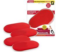 Virza trade Ruby Movers Patins de meubles pour tapis (lot de 1) comme vu à la télévision, canapés lourds, inclinables, bibliothèques et appareils électroménagers sans effort, taille XL pour les pieds