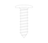 Vis 3.5 x 16 pour refrigerateur Aeg 229001303
