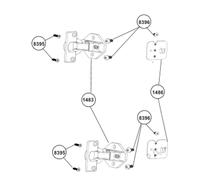 Vis 4 * 16 (repère 8395) Lave-linge 2829060100 BEKO