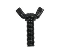 Vis À Ailettes Papillon Boulons à oreilles papillon en acier, 2 10 pièces, vis tête moletée M4 M5 M6 M8(45mm,M5 10pcs)