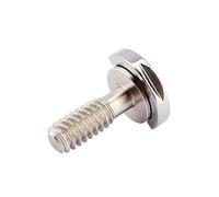 Vis à anneau en D 1/4" en acier inoxydable for trépied d'appareil photo, plaque de fixation rapide et monopode - Accessoire durable et fiable