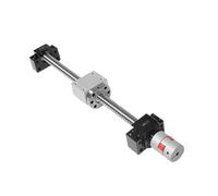Vis à billes anti-retour 1 jeu de vis à billes de précision SFS1205, écrou à billes usiné à l'extrémité 150 mm-1100 mm(450MM)