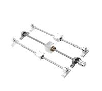 Vis à billes anti-retour 1 jeu de vis mère T8 longueur 200-600 mm axe optique rail arbre linéaire + blocs roulement linéaires SCS8UU + pièces d'imprimante 3D SK8(500mm)