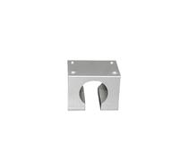 Vis à billes anti-retour 1pc Vis À Billes Écrou Logement Siège Support De Montage HD16 for SFU1605 1204 Noir En Aluminium Boulon Ensemble CNC Pièces(Silver,HD25(40mm))