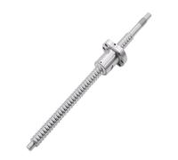 Vis à billes anti-retour SFU1204 200 250 300 350 400 500 600 700mm Vis à billes roulées C7 avec bride écrou bille simple extrémité pièces usinées CNC(650mm)