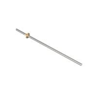 Vis à billes anti-retour Tige filetée T8 Vis mère avec écrou en laiton for machine d'imprimante 3D Guides linéaires à axe Z Moteur pas à pas(750mm (2PCS))