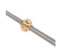 Vis à billes anti-retour Tige trapézoïdale à vis mère T8, longueur 1 mm, 100 mm à 800 mm, avec écrous en cuivre(100mm)