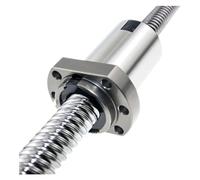 Vis à billes anti-retour Vis À Billes C5 SFA1610 Embout D'écrou À Bride Pièces Usinées CNC Boîtier De Roulement Mode BK BF Utilisation For Vis À Billes D'imprimante 3D(450mm)